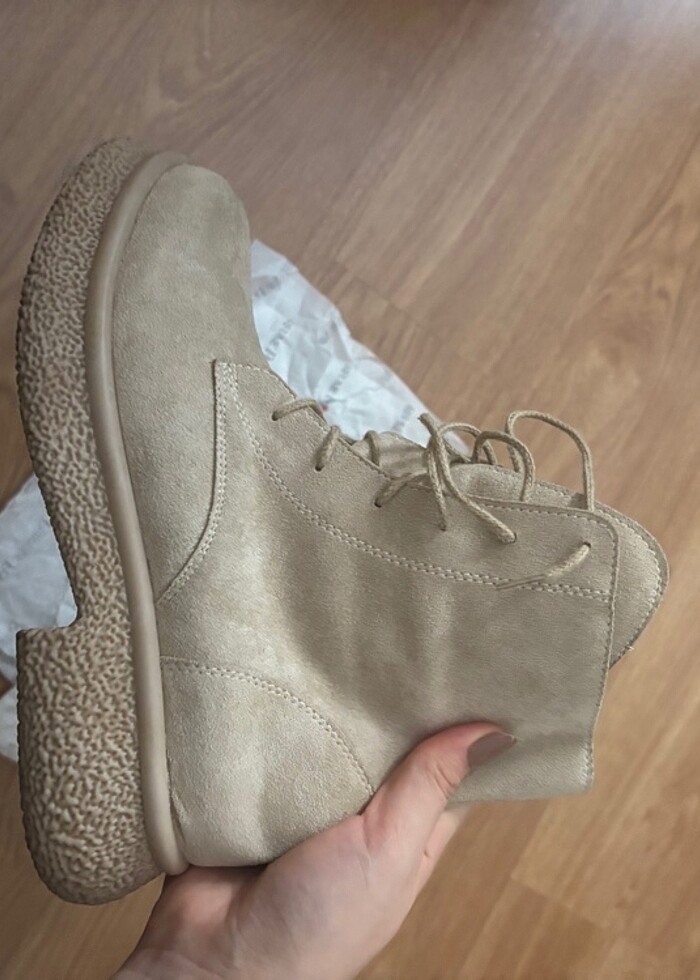 Kadın Bej Bot - Görsel 5