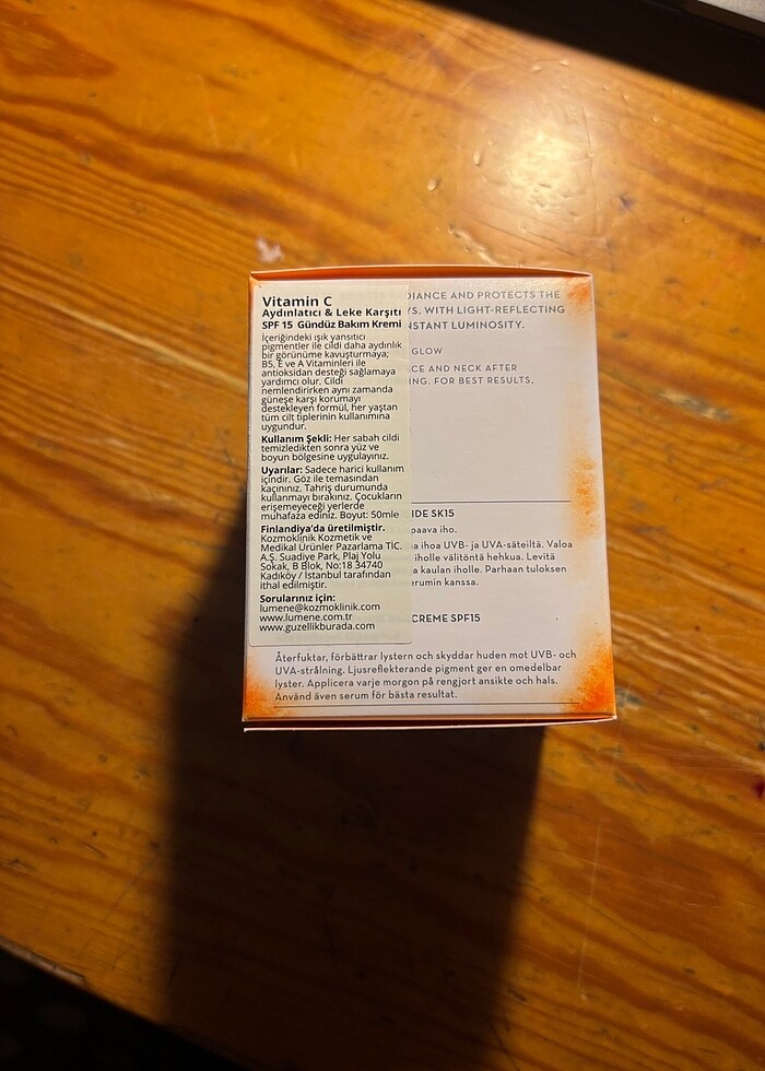 Lumene Day Cream Spf15 - Görsel 3