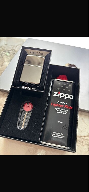 Zippo Armor Kasa Yüksek Cilalı Benzinli Çakmak