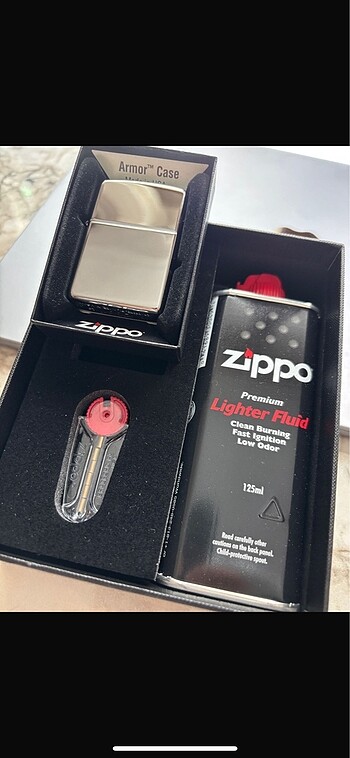 Zippo Armor Kasa Yüksek Cilalı Benzinli Çakmak