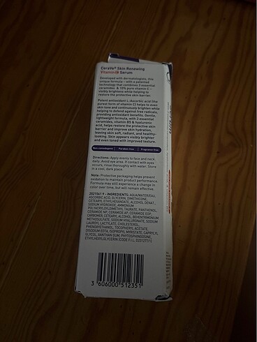 Cerave Skin Renewing Vitamin Serum - Görsel 2