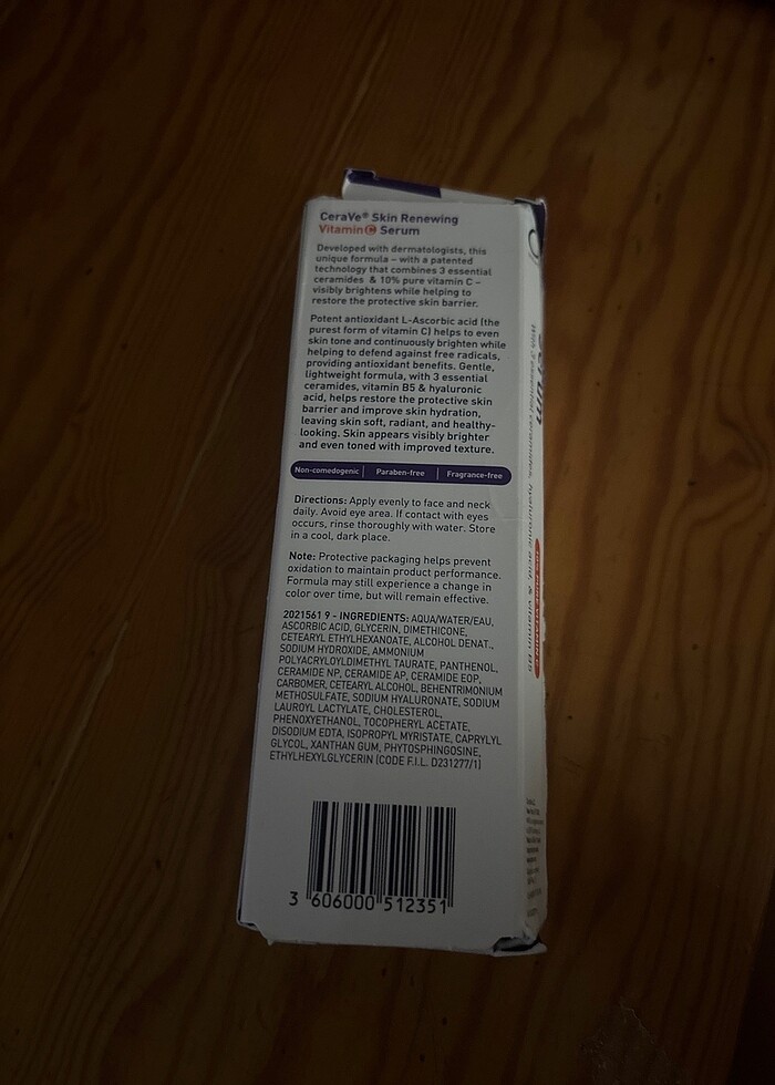 Cerave Skin Renewing Vitamin Serum - Görsel 2