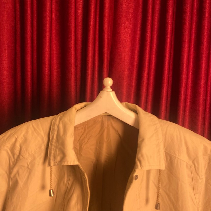 Bej Vintage Rüzgarlık - Görsel 4