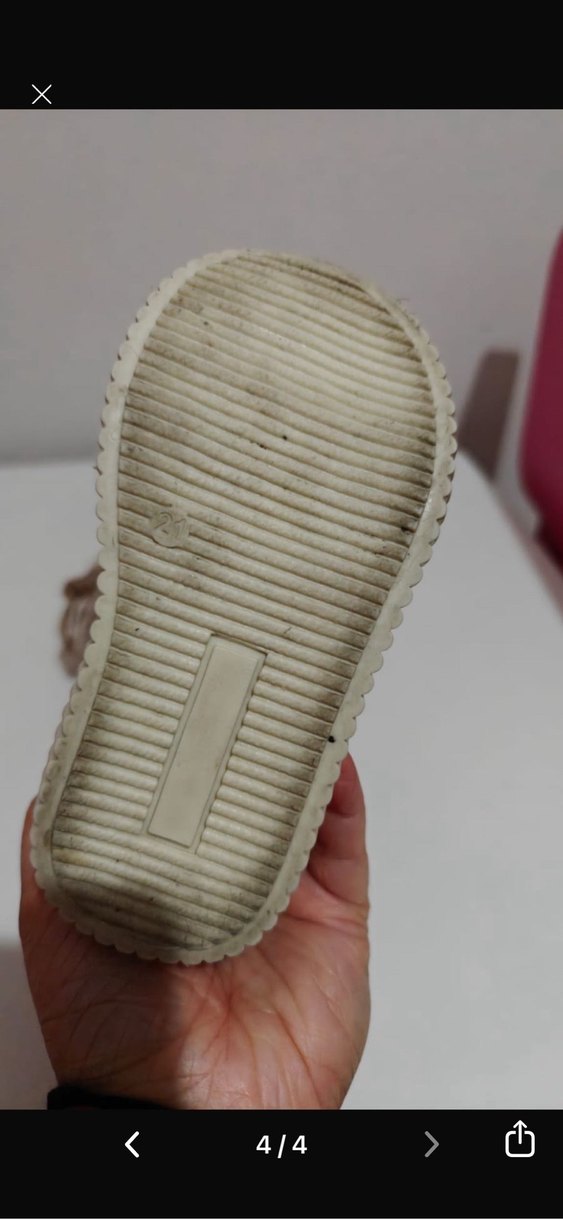 Kız Çocuk Pudra Kürklü Sneaker Bot - Görsel 4