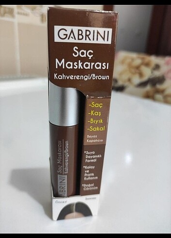 Saç maskarasi( kahverengi)