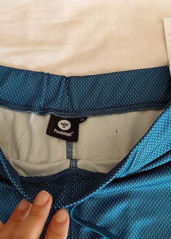 Erkek çocuk Mavi Kısa Kollu Spor Forması Hummel - Görsel 4