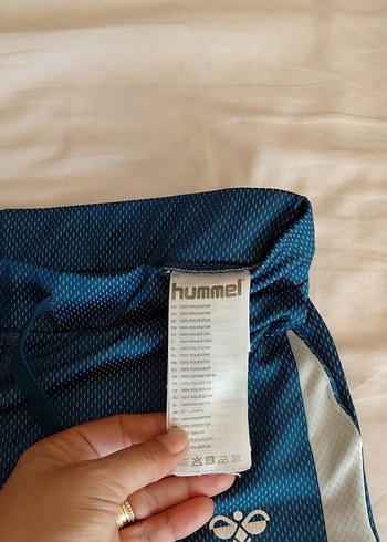 Erkek çocuk Mavi Kısa Kollu Spor Forması Hummel - Görsel 5