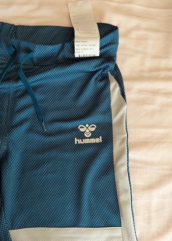 Erkek çocuk Mavi Kısa Kollu Spor Forması Hummel - Görsel 6