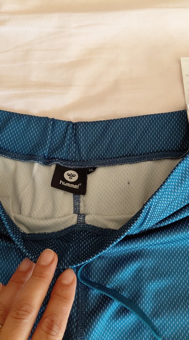 Erkek çocuk Mavi Kısa Kollu Spor Forması Hummel - Görsel 4