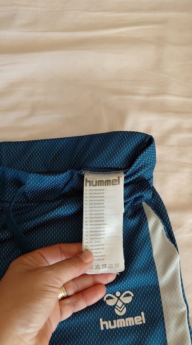 Erkek çocuk Mavi Kısa Kollu Spor Forması Hummel - Görsel 5