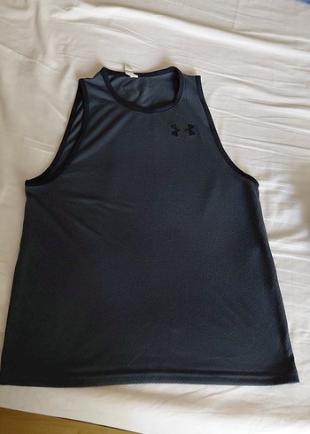 Siyah Erkek Atlet Spor Tişörtü
