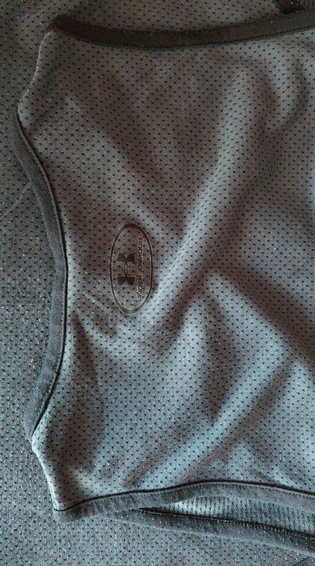 Siyah Erkek Atlet Spor Tişörtü - Görsel 3