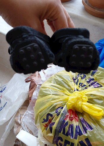 Kız ve erkek Çocukları için Toka Detaylı Süet Loafer - Görsel 8