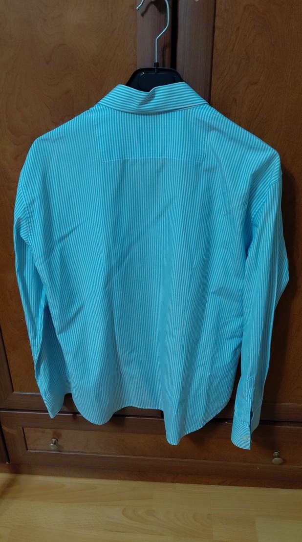 bayan uzun kollu gömlek çizgili Polo markası - Görsel 4