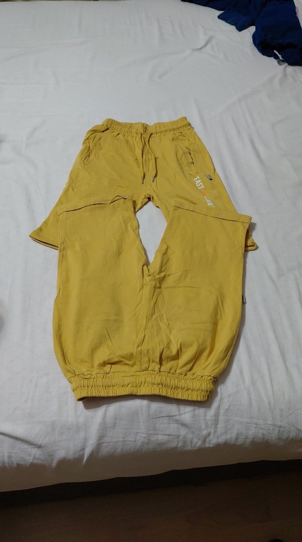 Sarı Mini erkek çocuk Şort beli lastikli - Görsel 3