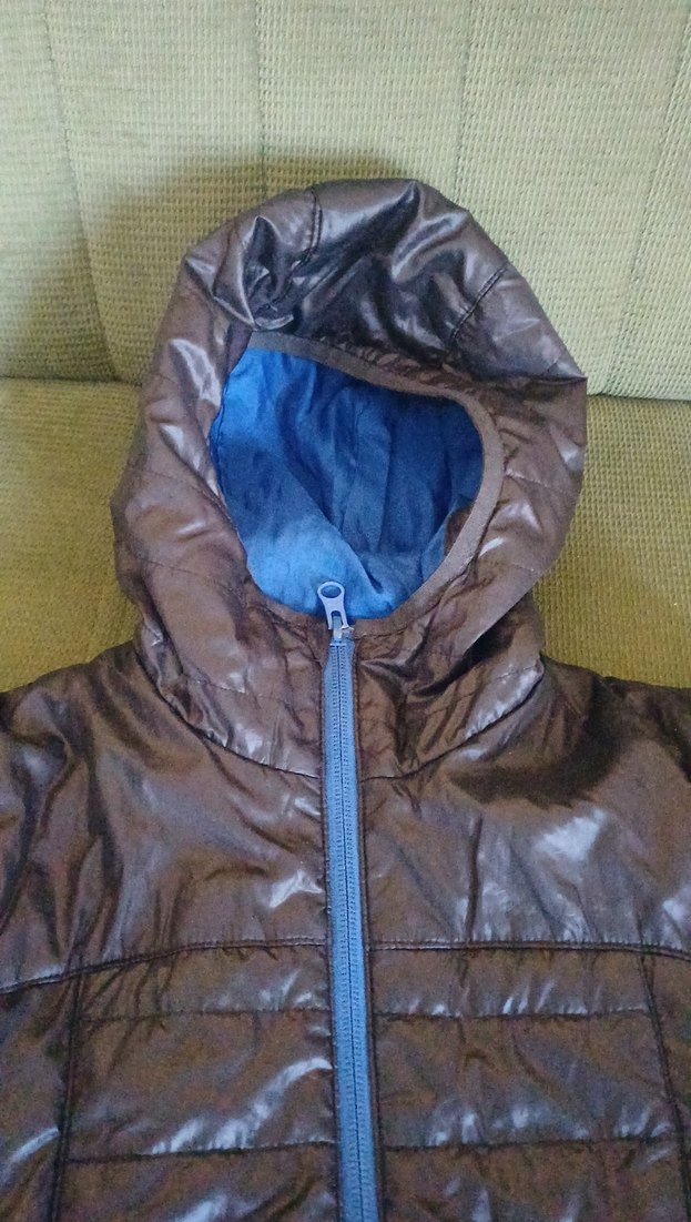 Erkek çocuk Siyah Fermuarlı Mont - Görsel 2