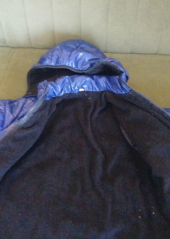 Erkek Çocuk Lacivert Fermuarlı Mont - Görsel 3