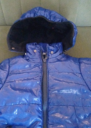 Erkek Çocuk Lacivert Fermuarlı Mont - Görsel 2