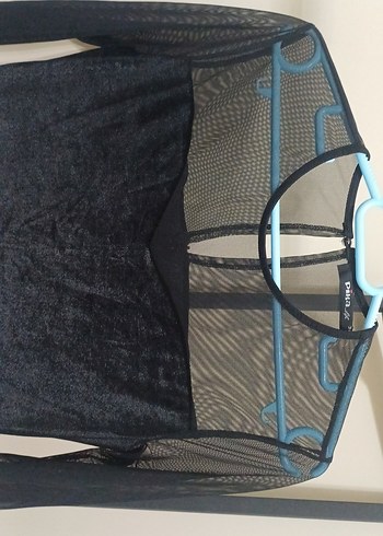 Siyah Uzun Kollu Gotik Kadın Abiye Elbise - Görsel 3