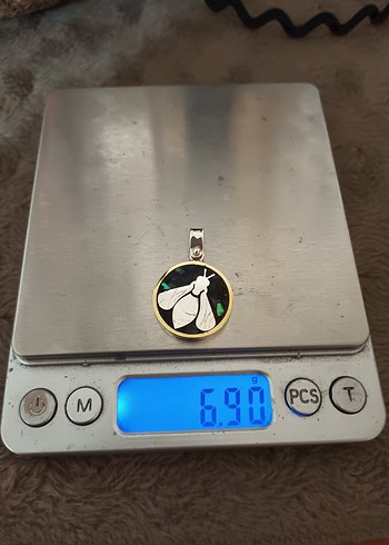 Arı desenli kolye - Görsel 4