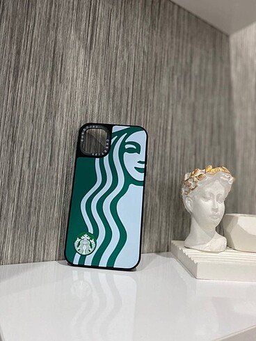 Starbucks Kabartmalı İPhone Kılıf