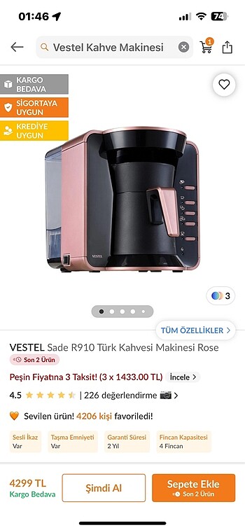 Kahve Makinesi