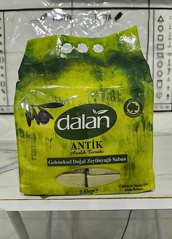 Diğer DOĞAL ZEYTİNYAĞLI SABUN 3.6 kg