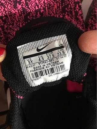 37 Beden pembe Renk Az giyilmiş Nike spor ayakkabı