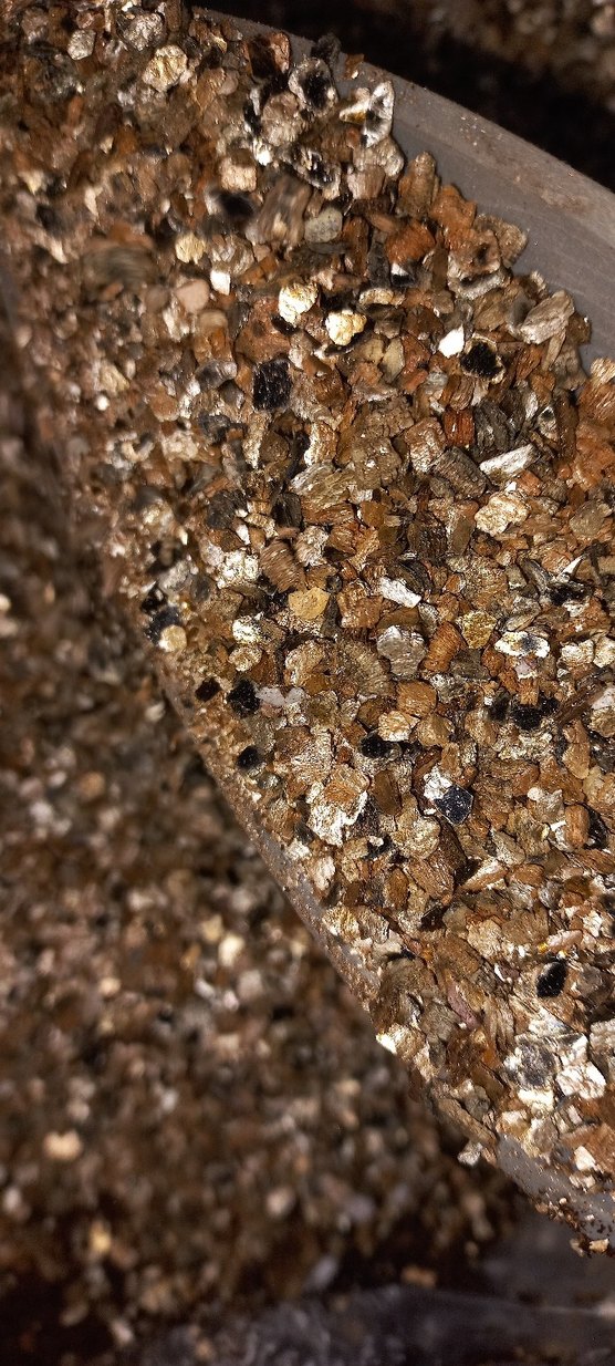 Parlak Altın Rengi Toz VERMİKULİT 3 LİTRE - Görsel 2