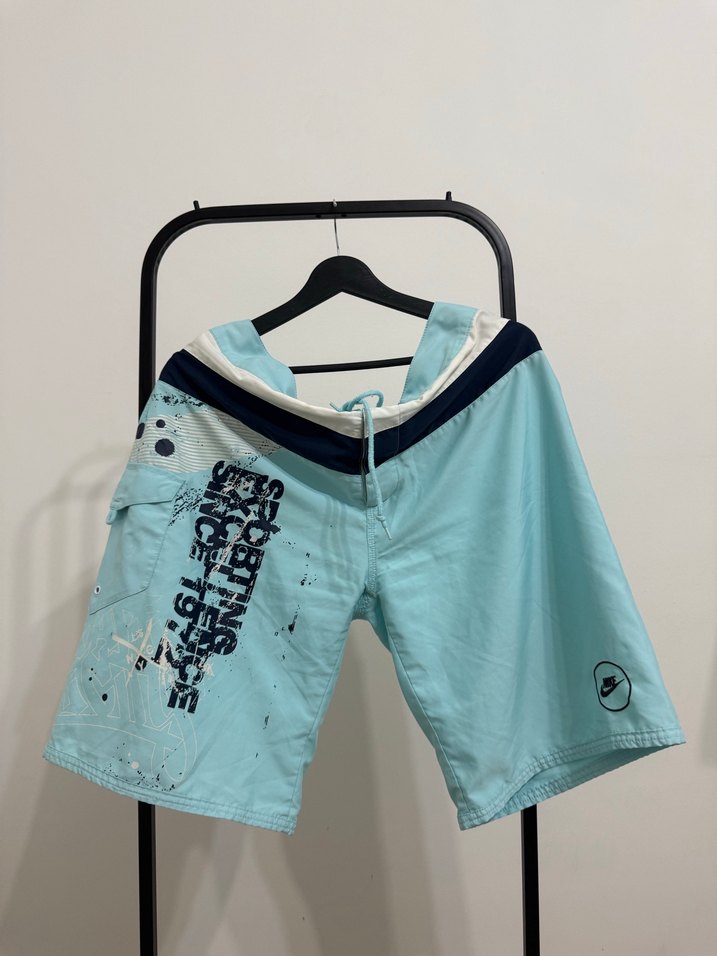 Nike  Mavi Mini Erkek Deniz Şortu - Görsel 2