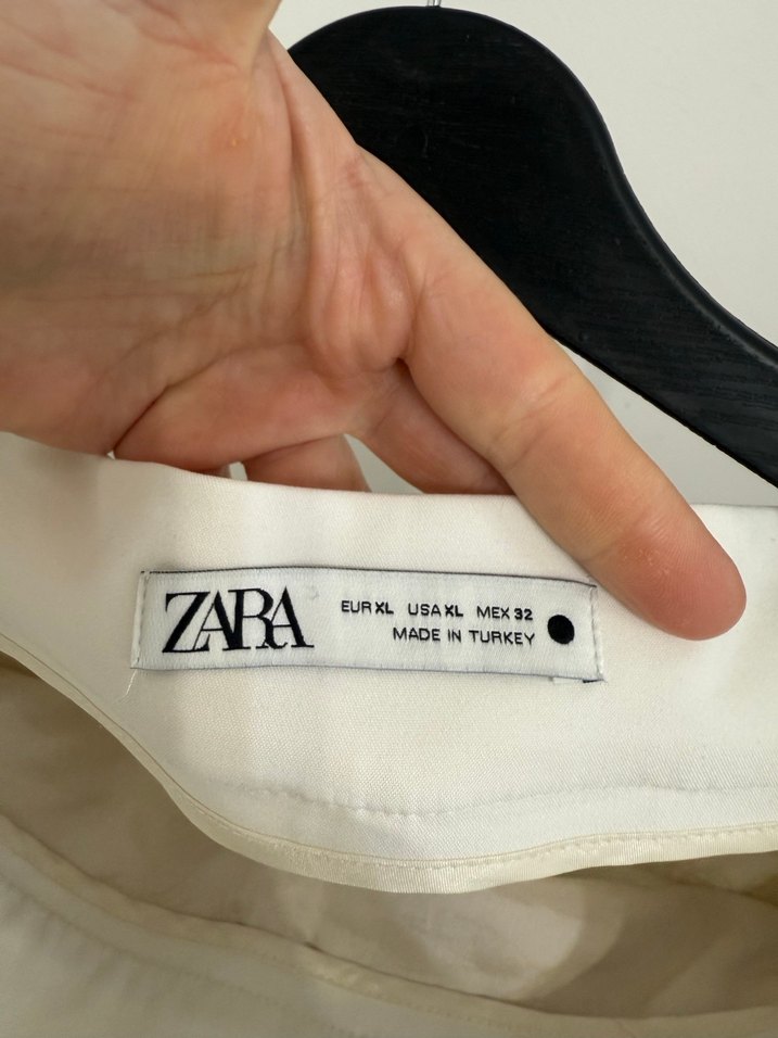 Beyaz Mini Hamile Şortu - Görsel 4