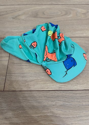 Renkli Köpekbalığı Desenli Erkek Çocuk Mayo - Görsel 4