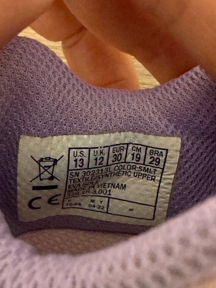 Kız Çocuk Parlak Mor Bağcıklı Spor Ayakkabı - Görsel 5