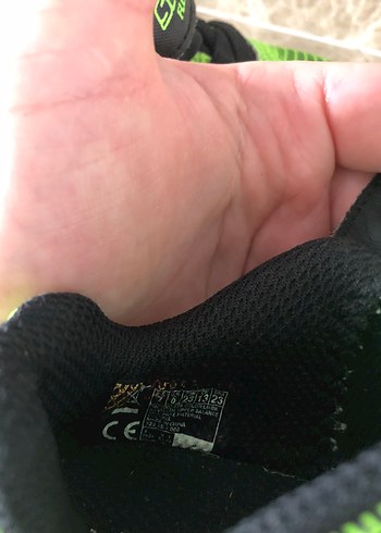 23 Beden yeşil Renk Skechers Erkek Çocuk Yeşil Sneaker Velcro