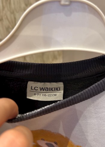 Çocuk Triko Ayıcık Baskılı Sweatshirt - Görsel 2