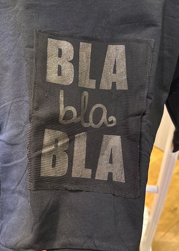 Siyah Baskılı Çocuk Sweatshirt - Görsel 2