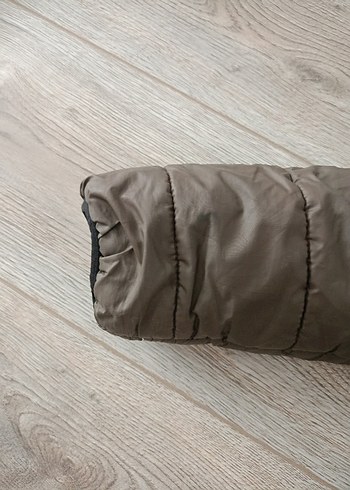 Kapüşonlu Gri Erkek Mont - Görsel 8