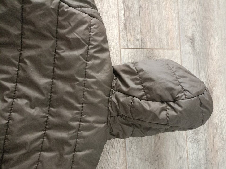 Kapüşonlu Gri Erkek Mont - Görsel 4