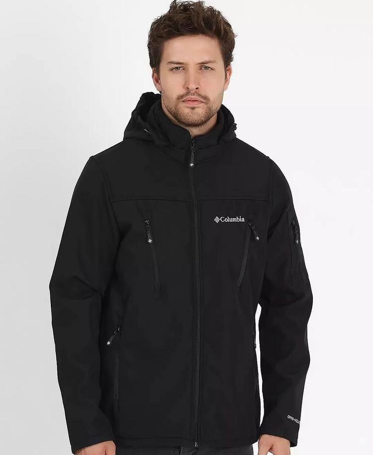 Erkek Siyah Fermuarlı Street Wear Ceket - Görsel 3