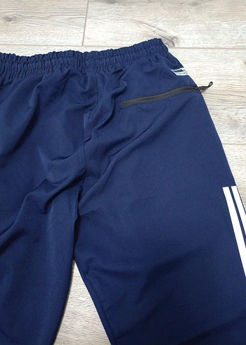 Adidas Erkek Mavi ve Siyah Rahat Eşofman - Görsel 4