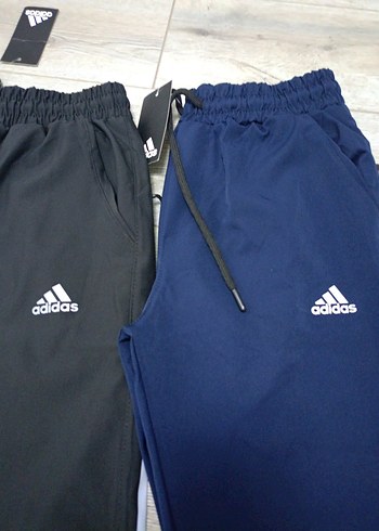 Adidas Erkek Mavi ve Siyah Rahat Eşofman - Görsel 3