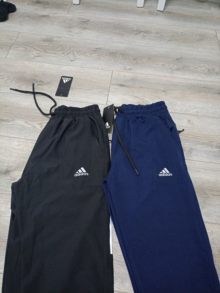 Adidas Erkek Mavi ve Siyah Rahat Eşofman - Görsel 2