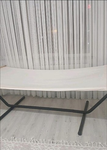 Beden Beyaz Düz Desen Hamak