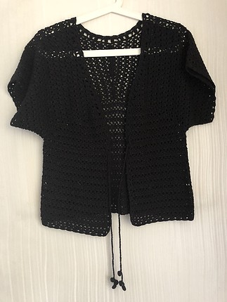 Mango Mango tığ işi bolero hiç giyilmedi