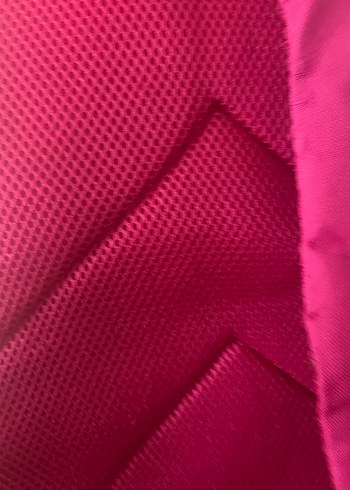 Pembe Fermuarlı Kadın Sırt Çantası - Görsel 3