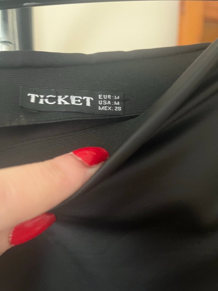 Siyah Deri Midi Kalem Etek - Görsel 4