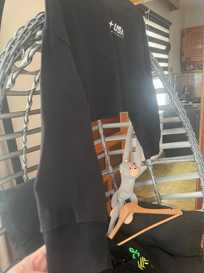 Orjinal H&M Crop Sweatshirt - Görsel 2