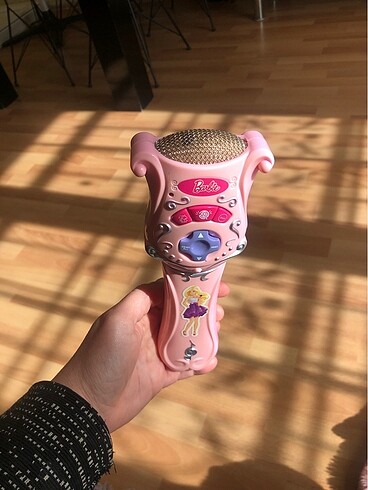 Orjinal Barbie mikrofon müzikli