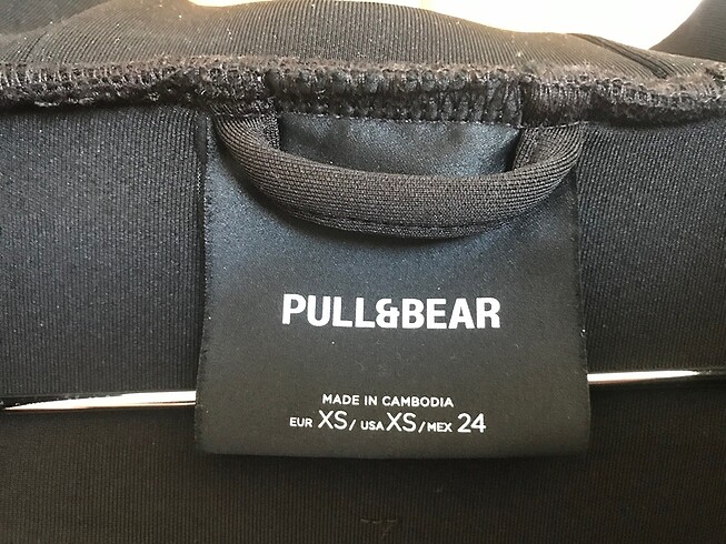 xs Beden PULL & BEAR CEKET SWEAT
