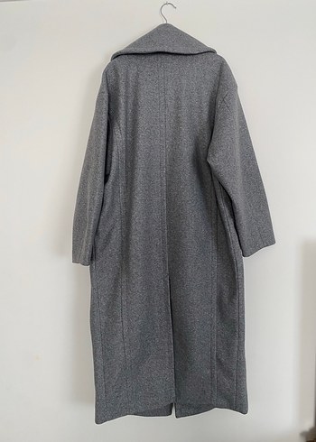 Etiketli Pull&bear kaşe kaban - Görsel 8